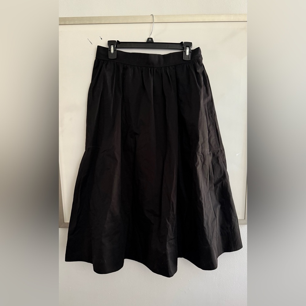 COS Black Midi Skirt